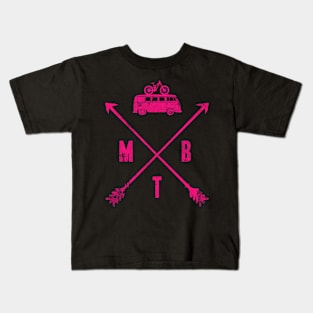 MTB Purple Art Kids T-Shirt